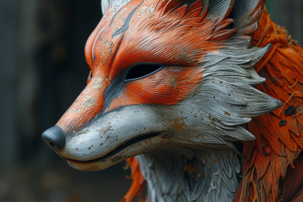 Plongez en immersion dans le monde des masques animaux japonais