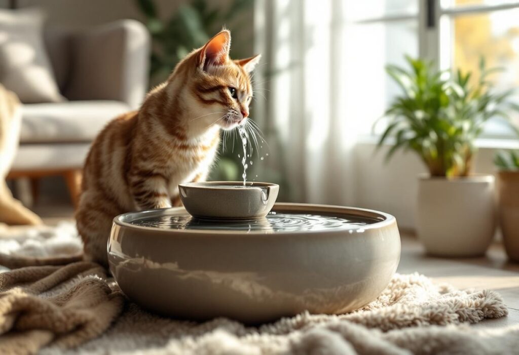 Offrez à votre chat le meilleur : découvrez notre collection de fontaine à eau