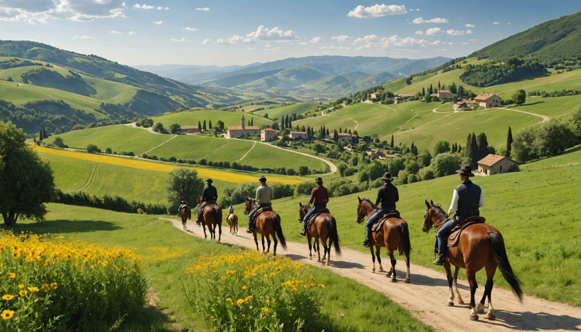 découvrez l’italie autrement avec des balades à cheval et des circuits nature. explorez des paysages authentiques, vivez des expériences inoubliables et profitez d’activités équestres pour tous les niveaux au cœur de la nature italienne.