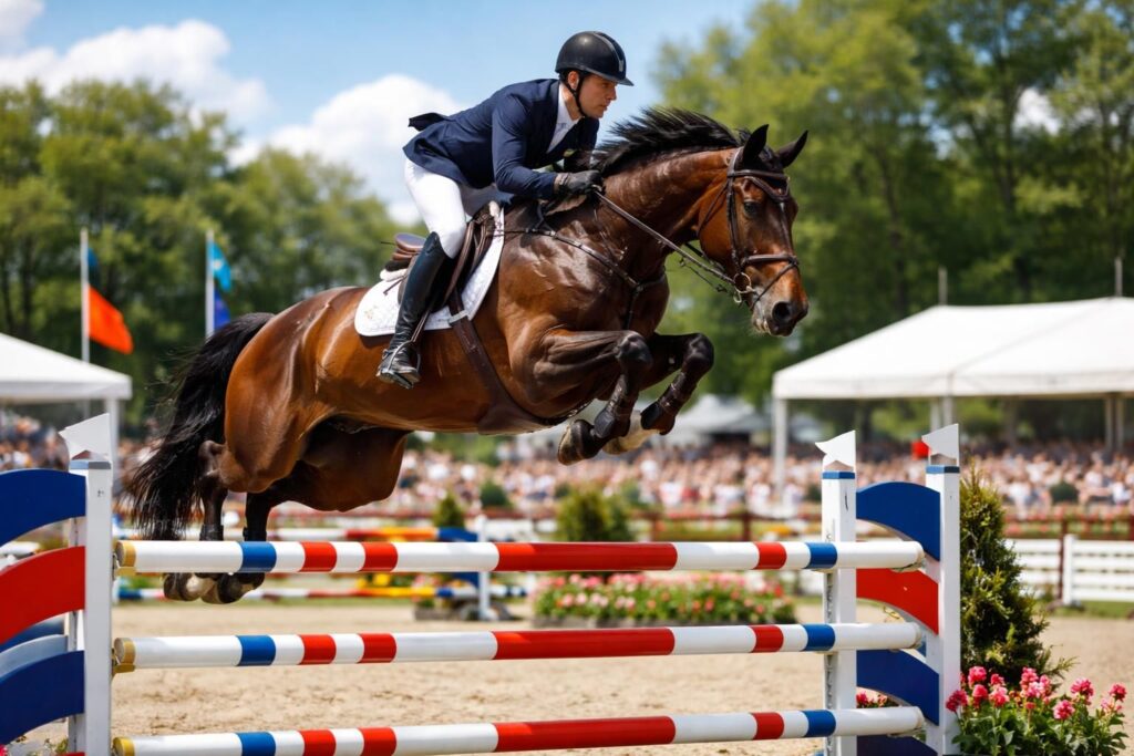 Les compétitions équestres et le saut d&rsquo;obstacles avec les meilleurs cavaliers