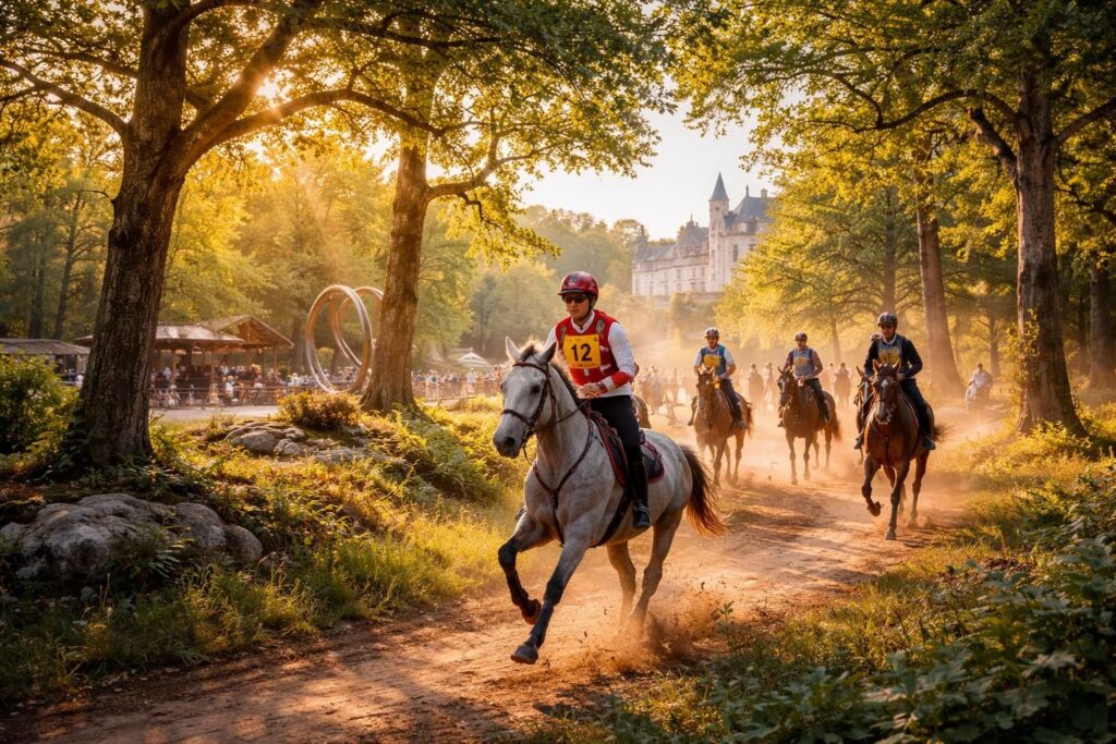 Les courses d&rsquo;endurance équestre inspirent des expositions culturelles à Saumur et Fontainebleau