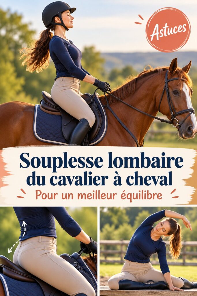 Améliorer la souplesse lombaire du cavalier